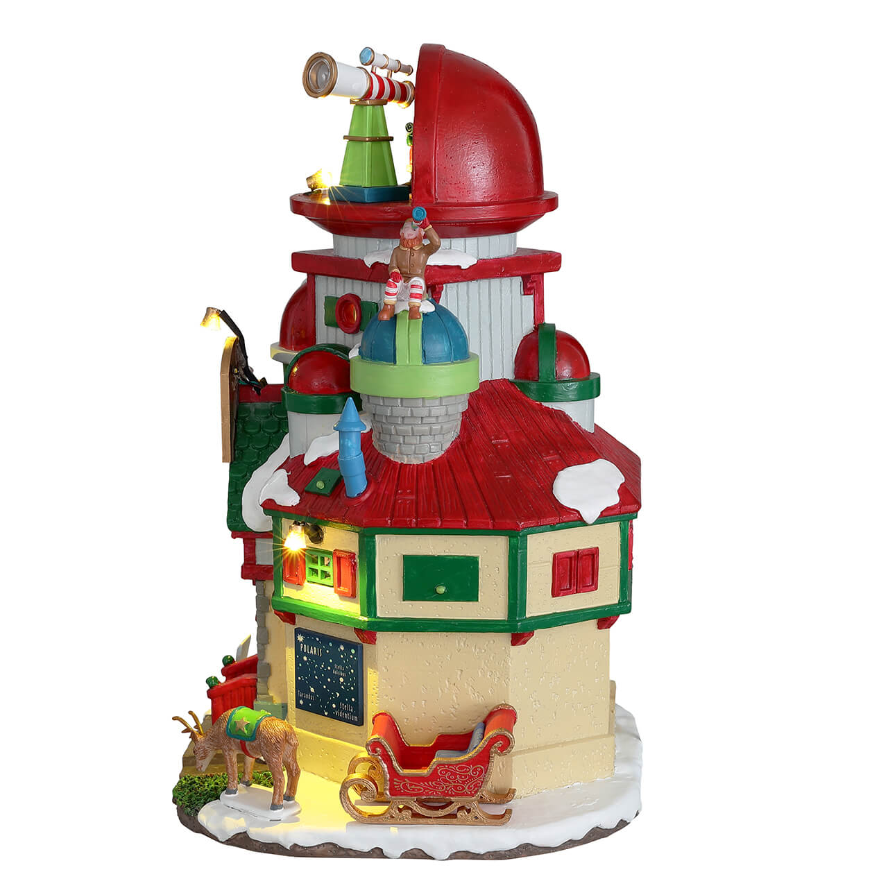 LEMAX Santa's Stratospheric Observatory, Battery Operated (4.5V) #15801